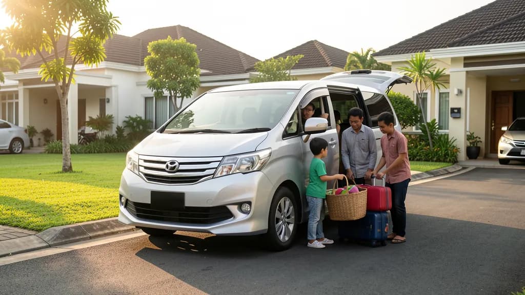 Sewa Mobil Keluarga buat Mudik Lebaran dari Tangerang Selatan
